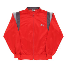  Vintage Puma Track Jacket - Small Red Polyester track jacket Puma   