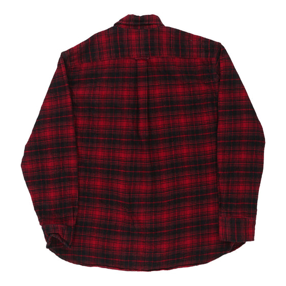 Vintage Jachs Overshirt - Large Red Cotton overshirt Jachs   