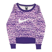  Vintage Nike Sweatshirt - Medium Purple Cotton sweatshirt Nike   