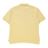 Vintage Izod Polo Shirt - Large Yellow Cotton polo shirt Izod   