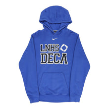  LNHS Deca Nike College Hoodie - Small Blue Cotton hoodie Nike   