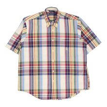  Vintage Nautica Check Shirt - Large Yellow Cotton check shirt Nautica   