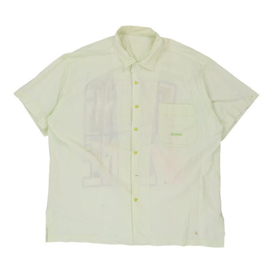 Vintage Colmar Short Sleeve Shirt - XL Green Cotton short sleeve shirt Colmar   