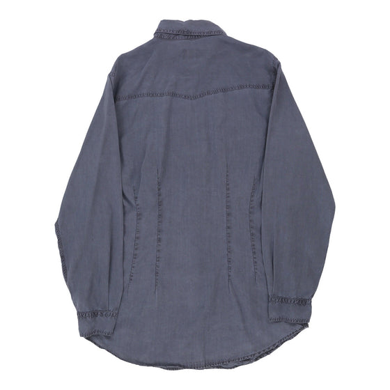Vintage Trussardi Shirt - Small Blue Cotton shirt Trussardi   