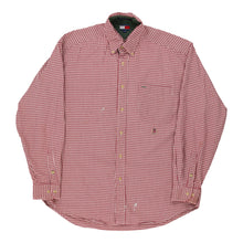  Vintage Tommy Hilfiger Check Shirt - Large Red Cotton check shirt Tommy Hilfiger   