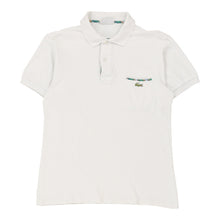  Vintage Lacoste Polo Shirt - Large White Cotton polo shirt Lacoste   
