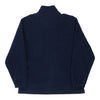 Vintage Izod Fleece - Large Blue Polyester fleece Izod   