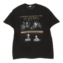  Pre-Loved Florida Georgia Line 2017 Tour Delta T-Shirt - Large Black Cotton t-shirt Delta   