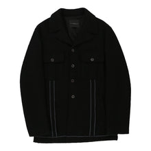  Vintage John Richmond Coat - XL Black Wool coat John Richmond   