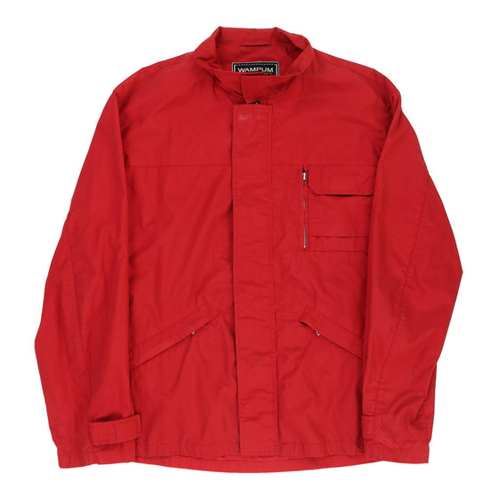 Vintage Wampum Jacket - XL Red Polyester jacket Wampum   