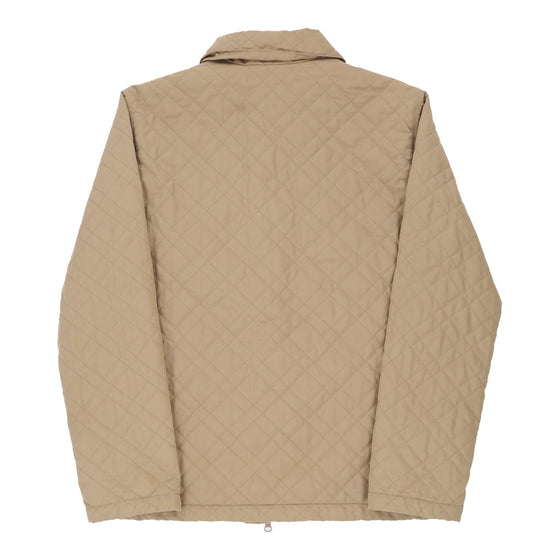 Vintage Sergio Tacchini Jacket - Large Beige Polyester jacket Sergio Tacchini   