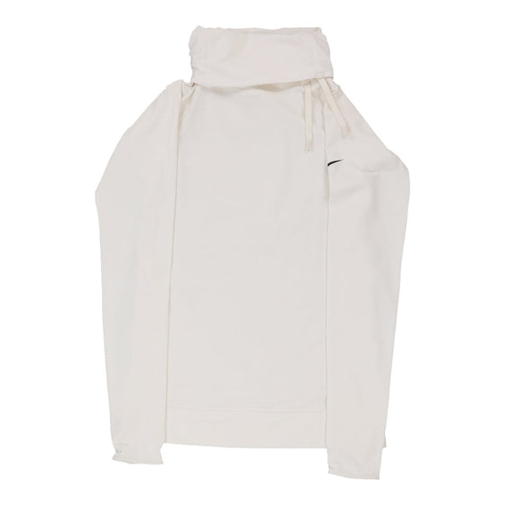 Vintage Nike Track Jacket - Small White Polyester track jacket Nike   