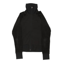  Vintage Puma Track Jacket - Small Black Polyester track jacket Puma   