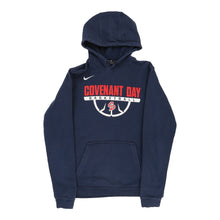  Covenant Day Basketball Nike College Hoodie - Medium Blue Cotton hoodie Nike   