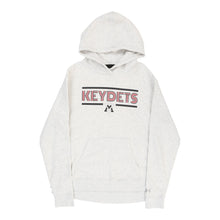  Keydets Under Armour Hoodie - Large Grey Cotton hoodie Under Armour   
