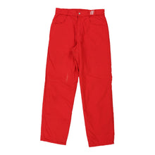  Vintage Belfe Ski Trousers - 30W UK 12 Red Polyester ski trousers Belfe   