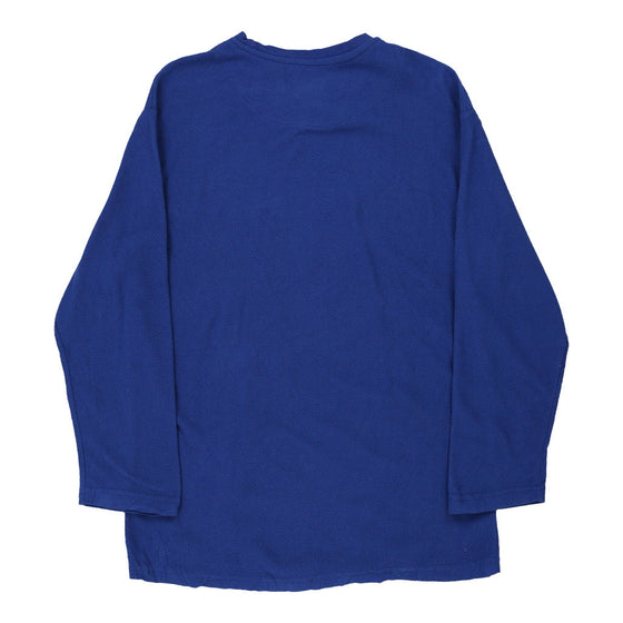 Vintage Chaps Ralph Lauren Fleece - Medium Blue Polyester fleece Chaps Ralph Lauren   