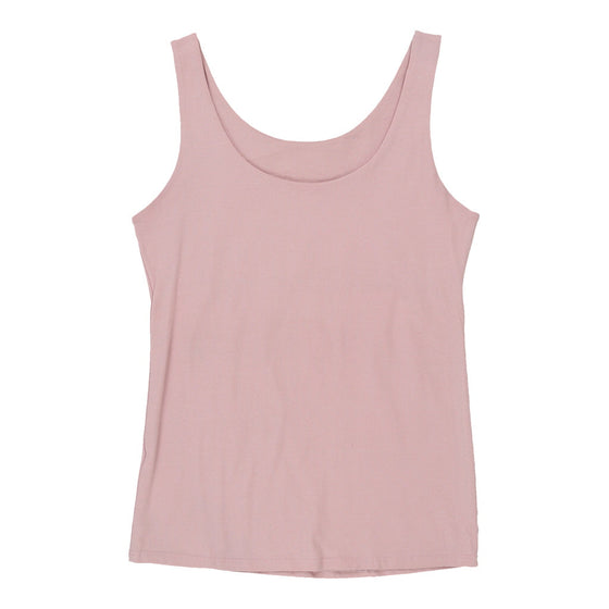 Vintage Unbranded Vest - Large Pink Cotton vest Unbranded   