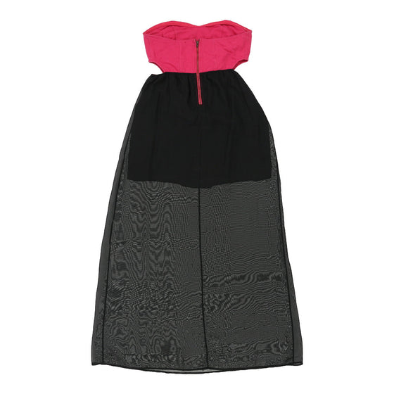 Vintage Tezenis Strapless Dress - Medium Black Polyester strapless dress Tezenis   