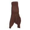 Vintage Dixie Jumpsuit - Small Brown Cotton jumpsuit Dixie   