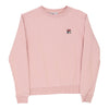 FILA Womens Sweatshirt - Small Cotton Pink sweatshirt Fila   