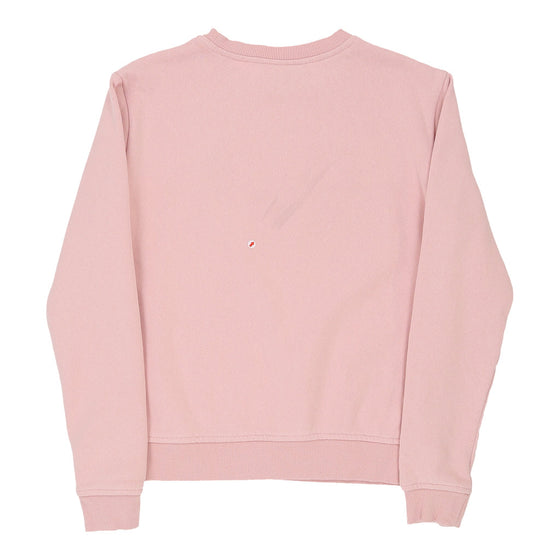 FILA Womens Sweatshirt - Small Cotton Pink sweatshirt Fila   