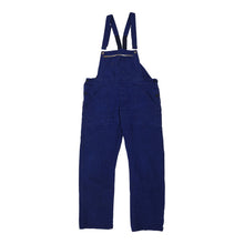  Vintage Unbranded Dungarees - XL Navy Cotton dungarees Unbranded   
