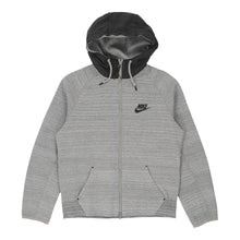  Vintage Nike Hoodie - Small Grey Polyester hoodie Nike   