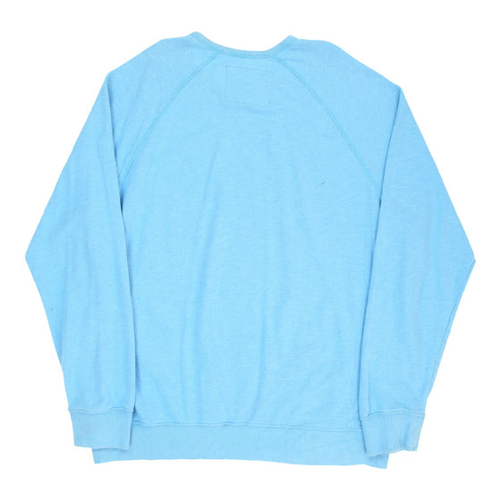 AMERICAN EAGLE OUTFITTERS Mens Sweatshirt - 2XL Cotton Blue sweatshirt American Eagle Outfitters   