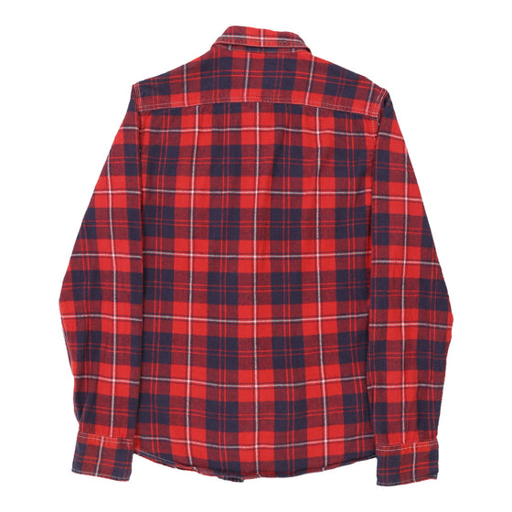 Vintage American Eagle Check Shirt - XS Red Cotton check shirt American Eagle   