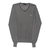 Vintage Fred Perry Jumper - Small Grey Cotton jumper Fred Perry   