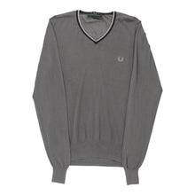  Vintage Fred Perry Jumper - Small Grey Cotton jumper Fred Perry   