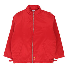  Vintage Champion Bomber Jacket - Large Red Polyester bomber jacket Champion   
