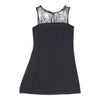 Vintage Unbranded Sheath Dress - Small Black Cotton sheath dress Unbranded   