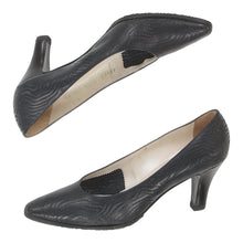  Vintage Casadei Heels - UK 9 Black Leather heels Casadei   