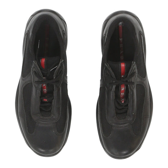 Vintage Prada Trainers - UK 3.5 Black Leather trainers Prada   