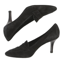  Vintage Ralph Lauren Heels - UK 8 Black Suede heels Ralph Lauren   