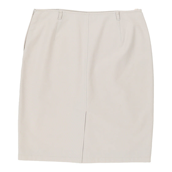 Vintage Prada Skirt - Small UK 8 Grey Polyester skirt Prada   