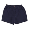 Vintage Australian High Waisted Sports Shorts - 24W UK 6 Blue Cotton sports shorts Australian   