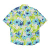 Vintage Best Company Patterned Shirt - XL Blue & Green Cotton patterned shirt Best Company   