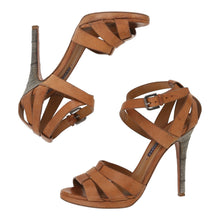  Vintage Ralph Lauren Heels - UK 8.5 Brown Leather heels Ralph Lauren   