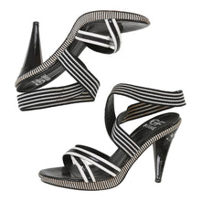 Vintage Gianfranco Ferre Heels - UK 7.5 Black Leather heels Gianfranco Ferre   