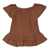 Vintage Betty Blu Dress - Large Brown Cotton dress Betty Blu   