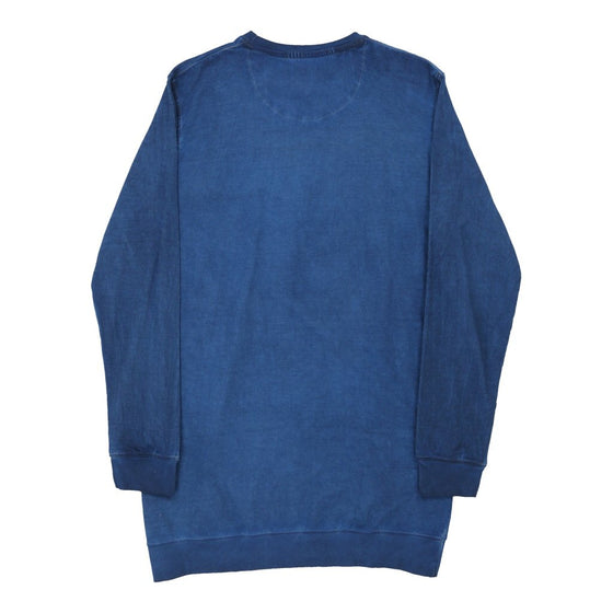 Vintage Lotto Sweatshirt - Medium Blue Cotton sweatshirt Lotto   