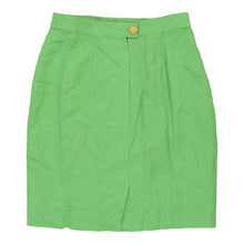  Vintage Marella Skirt - Small UK 8 Green Acetate skirt Marella   