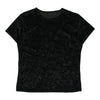 Vintage Unbranded T-Shirt - XL Black Polyester t-shirt Unbranded   