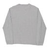 Vintage Champion Long Sleeve T-Shirt - XL Grey Cotton long sleeve t-shirt Champion   