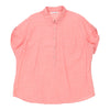 Vintage Lee Short Sleeve Shirt - 2XL Pink Cotton short sleeve shirt Lee   