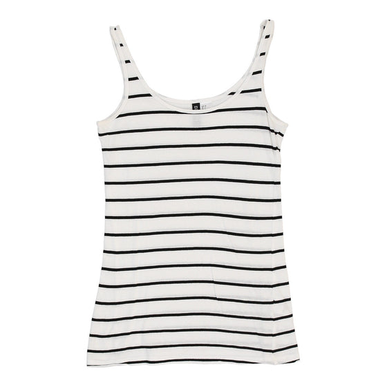 DIVIDED Womens Top - XS Cotton White top Divided   