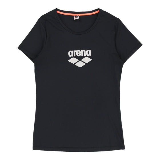ARENA Womens T-Shirt - Large Polyester Black t-shirt Arena   